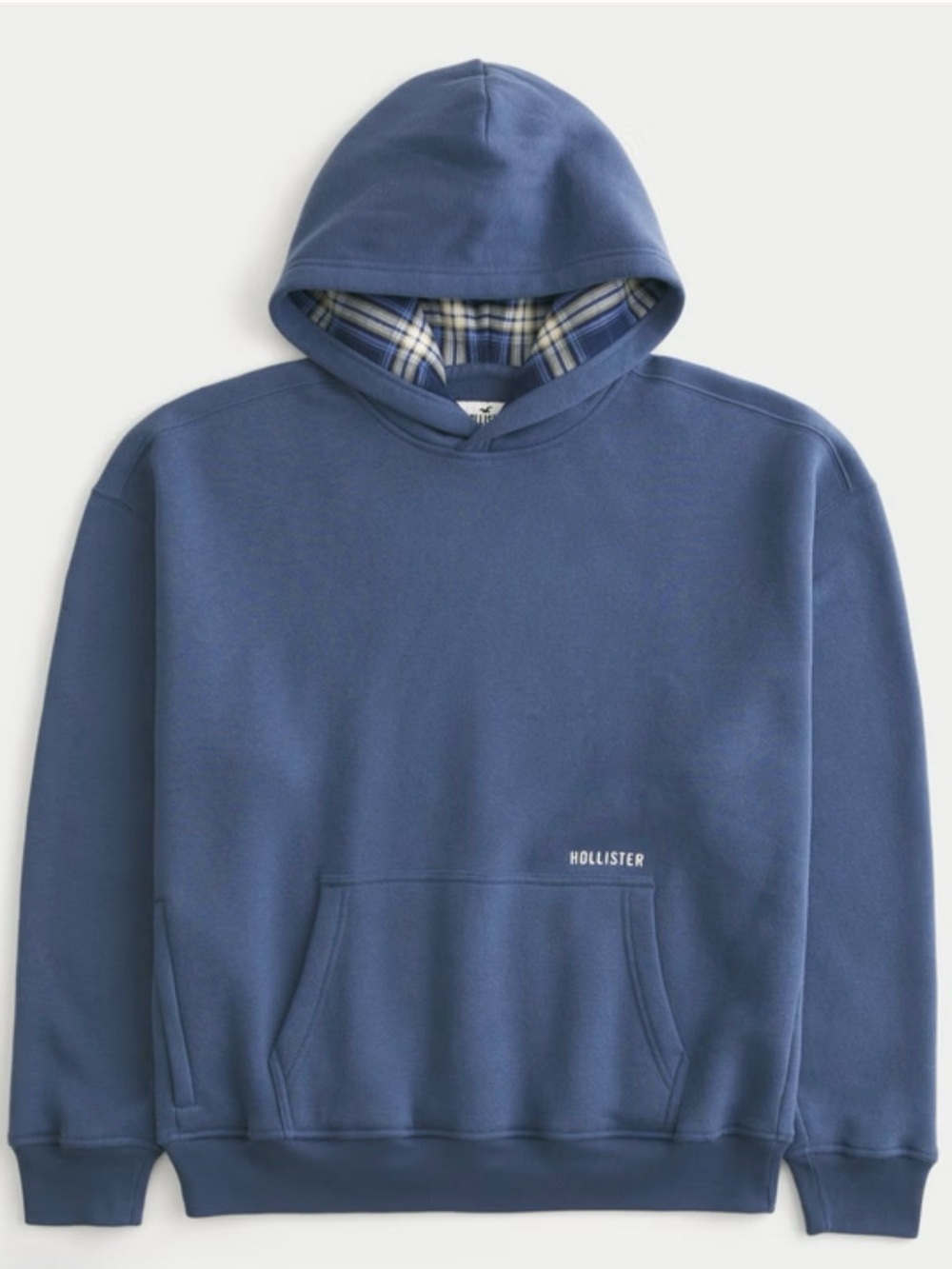 Hollister Feel Good x Target Logo Hoodie Boxy Fit Dark Blue X-Small NWT